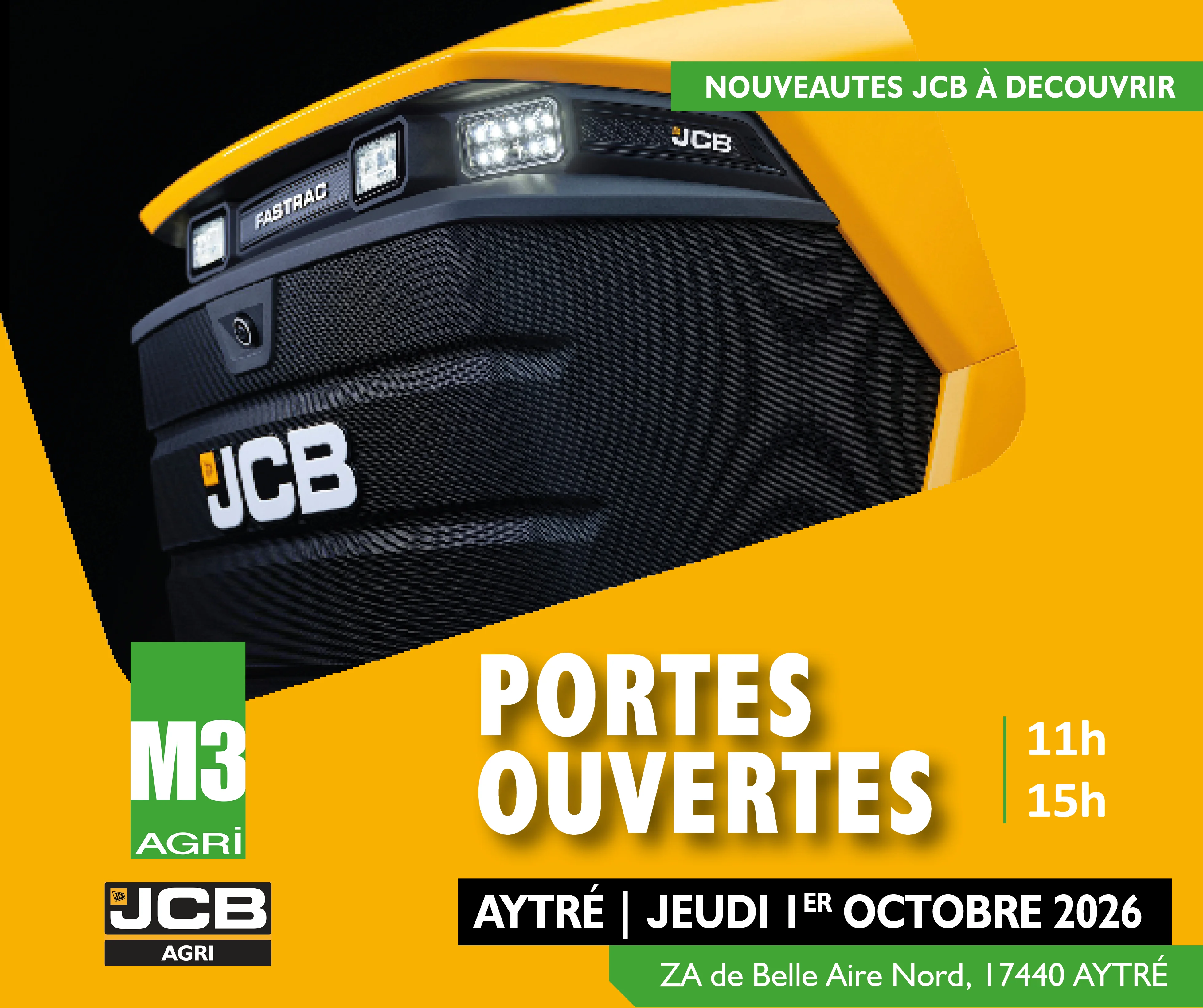 Flyer de la porte ouverte