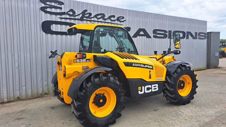 Télescopique agricole occasion JCB AGRI 538-60 SUPER PS6
