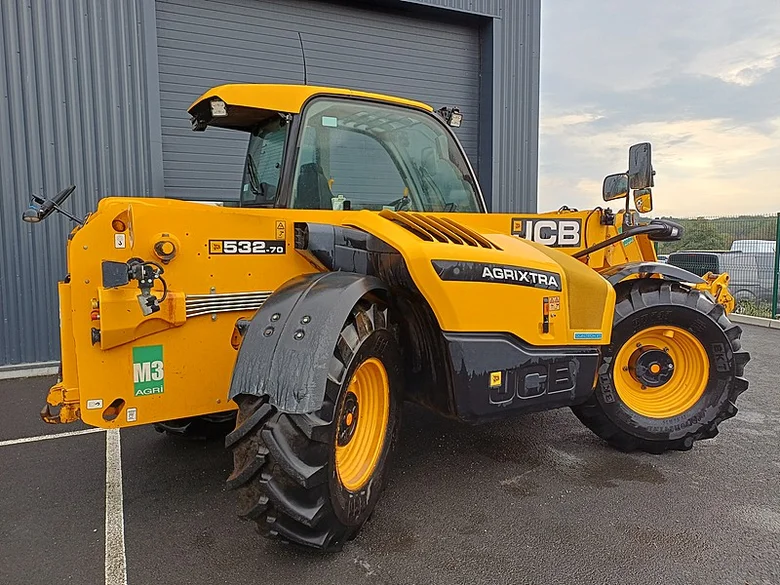 Télescopique agricole occasion JCB AGRI 532-70 XTRA DTVT