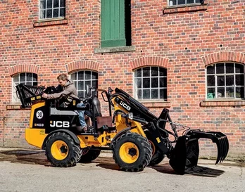 La meilleure chargeuse compacte agri : la JCB 403