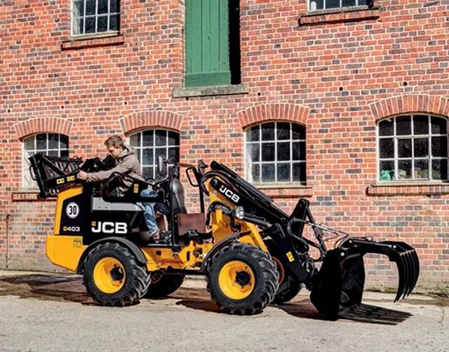 La meilleure chargeuse compacte agri : la JCB 403