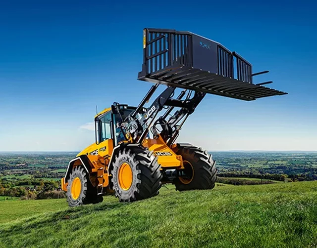 L’agro-chargeuse JCB 435S et sa grande puissance moteur